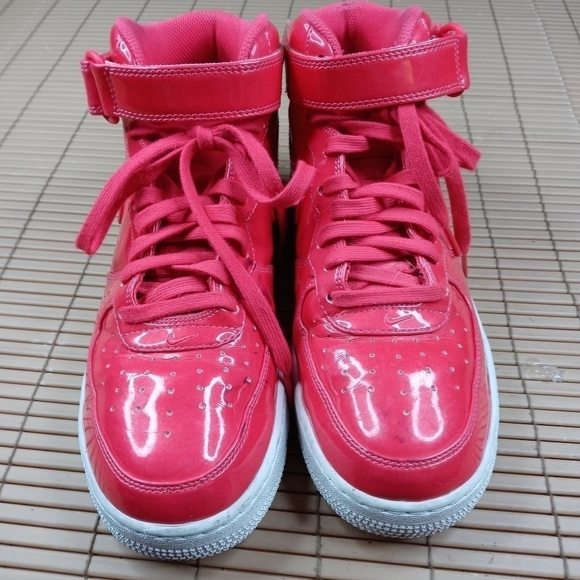 Nike Air Force 1 Mid \'07 LV8 UV Siren Red/Pink White Mens 8.5 Sneaker AO0702 600 main image 8